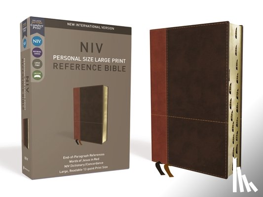 Zondervan - Zondervan: NIV, Personal Size Reference Bible, Large Print,