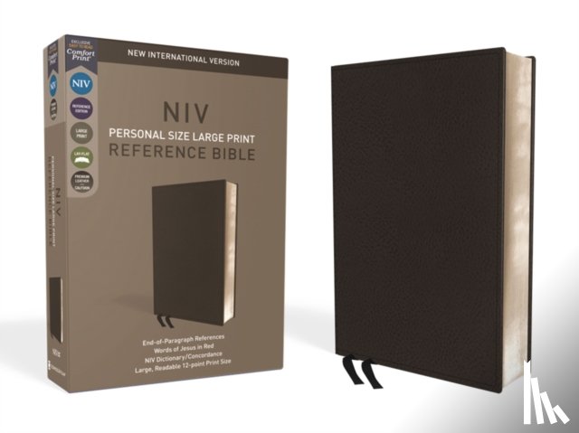 Zondervan - Zondervan: NIV, Personal Size Reference Bible, Large Print,