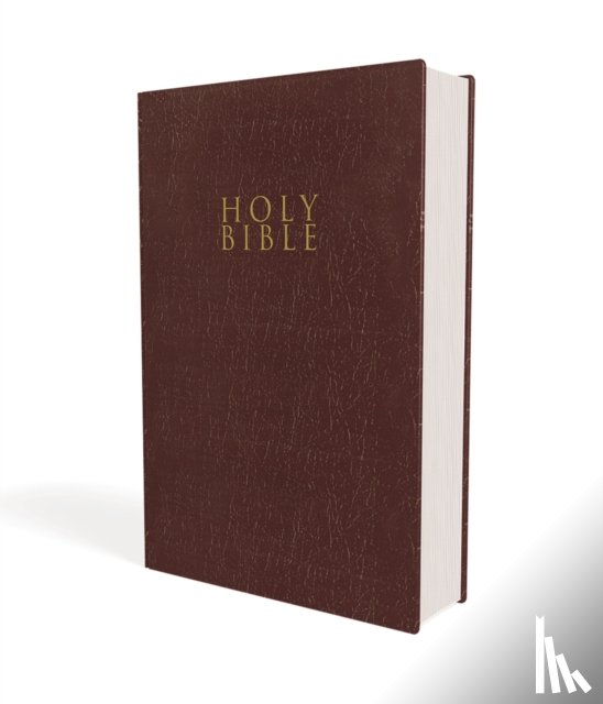 Zondervan, Zondervan - NIV, Gift and Award Bible, Leather-Look, Burgundy, Red Letter, Comfort Print