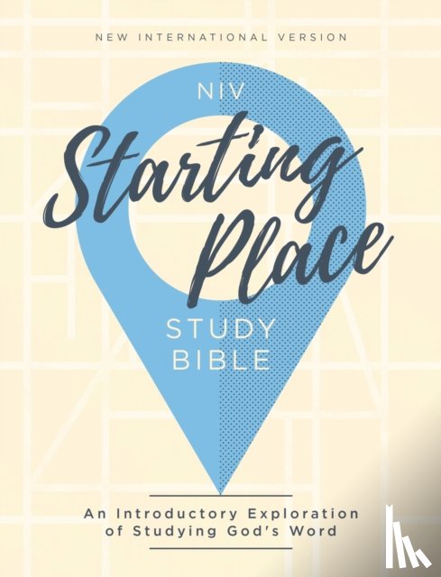 Zondervan, Zondervan - NIV, Starting Place Study Bible (An Introductory Study Bible), Hardcover, Tan, Comfort Print