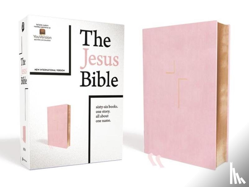 Zondervan, Zondervan - The Jesus Bible, NIV Edition, Leathersoft over Board, Pink, Comfort Print