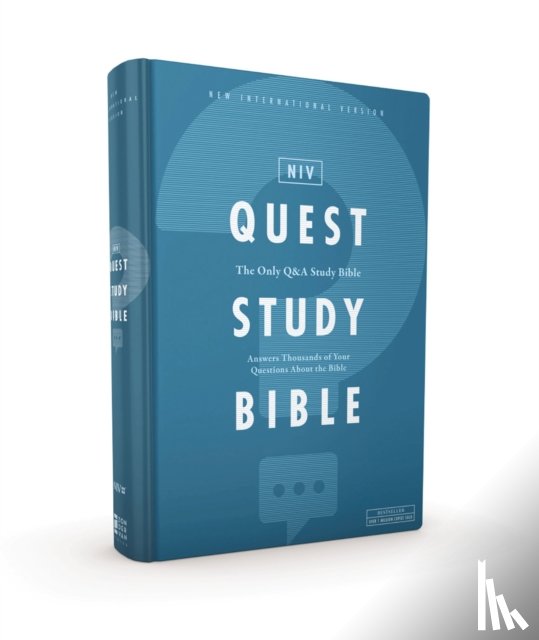 Zondervan, Zondervan - NIV, Quest Study Bible, Hardcover, Blue, Comfort Print