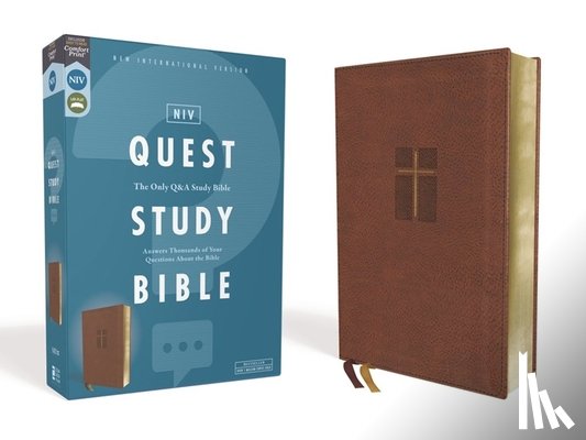 Christianity Today Intl - NIV QUEST STUDY BIBLE LEATHERS