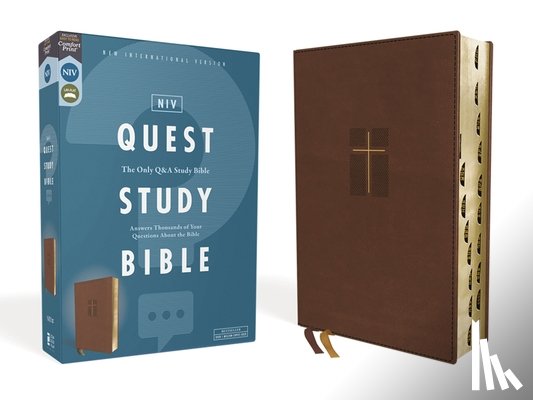 Christianity Today Intl - NIV QUEST STUDY BIBLE LEATHERS