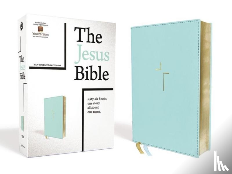 Zondervan - Zondervan: Jesus Bible, NIV Edition, Leathersoft, Blue, Comf