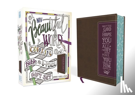 Zondervan - Zondervan: Niv, Beautiful Word Coloring Bible and 8-Pencil G