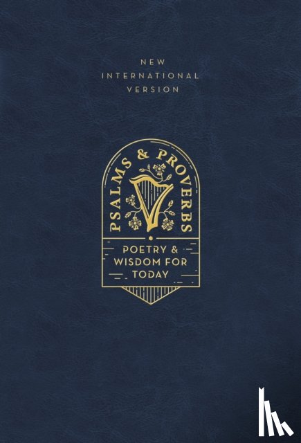 Zondervan, Zondervan - NIV, Psalms and Proverbs, Leathersoft over Board, Navy, Comfort Print