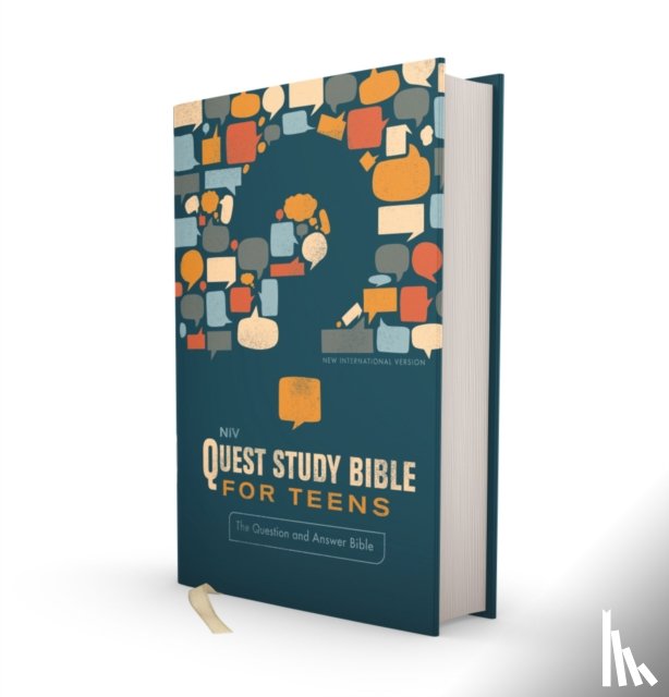 Zondervan, Zondervan - NIV, Quest Study Bible for Teens, Hardcover, Navy, Comfort Print