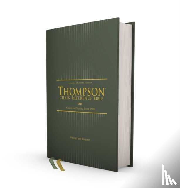 Thompson, Frank Charles - ESV, Thompson Chain-Reference Bible, Hardcover, Green, Red Letter