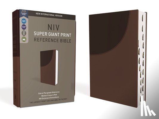 Zondervan - NIV SUPER GP REF BIBLE LEATHER