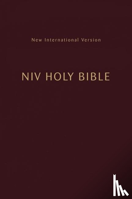 Zondervan - Zondervan: Niv, Holy Bible, Compact, Paperback, Burgundy, Co