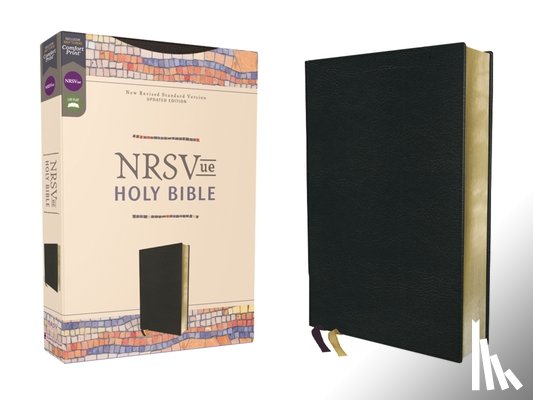 Zondervan - NRSVue, Holy Bible, Leathersoft, Black, Comfort Print