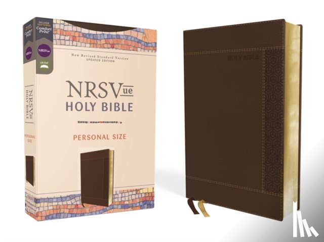 Zondervan - NRSVue, Holy Bible, Personal Size, Leathersoft, Brown, Comfort Print