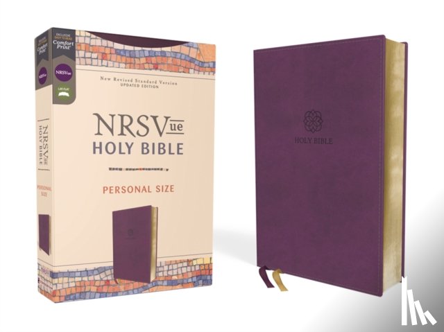 Zondervan - NRSVue, Holy Bible, Personal Size, Leathersoft, Purple, Comfort Print