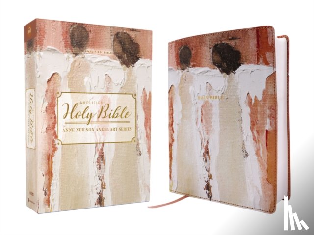  - Amplified Holy Bible, Anne Neilson Angel Art Series, Leathersoft, Blush