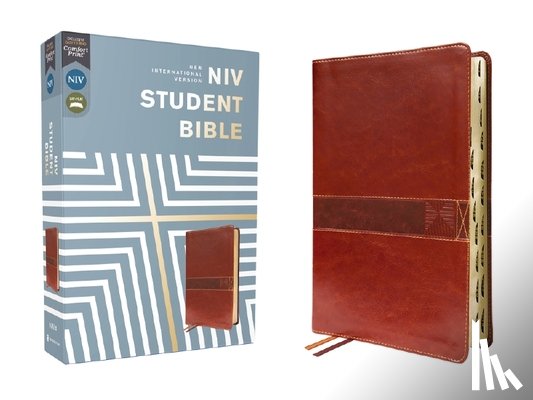 Yancey, Philip - Niv, Student Bible, Leathersoft, Brown, Thumb Indexed, Comfort Print