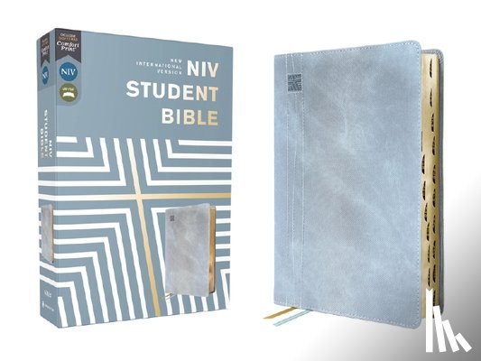 Yancey, Philip - Niv, Student Bible, Leathersoft, Teal, Thumb Indexed, Comfort Print