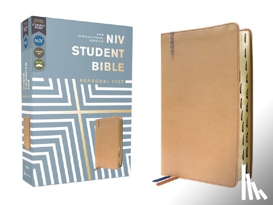 Yancey, Philip - Niv, Student Bible, Personal Size, Leathersoft, Tan, Thumb Indexed, Comfort Print
