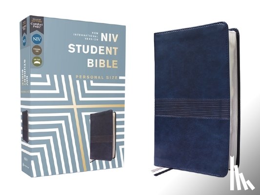 Yancey, Philip - Niv, Student Bible, Personal Size, Leathersoft, Navy, Comfort Print
