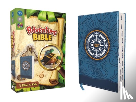 Richards, Lawrence O. - Niv, Adventure Bible, Leathersoft, Blue, Full Color, Thumb Indexed Tabs