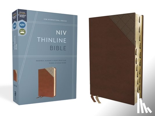 Zondervan - NIV THINLINE BIBLE LEATHERSOFT