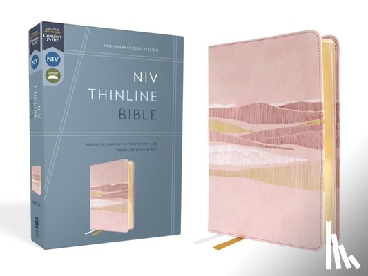 Zondervan - Zondervan: Niv, Thinline Bible, Leathersoft, Pink, Red Lette