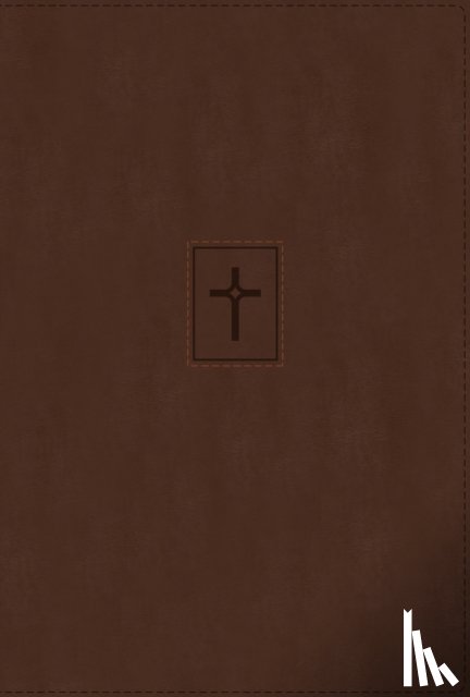 Zondervan - Niv, Thinline Bible, Large Print, Leathersoft, Brown, Red Letter, Comfort Print