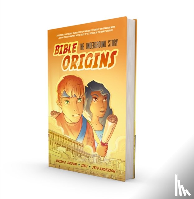  - Bible Origins (Portions of the New Testament + Graphic Novel Stories), Hardcover, Orange