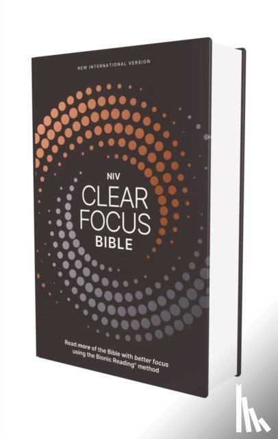 Zondervan, Zondervan - NIV, Clear Focus Bible, Hardcover, Charcoal/Copper