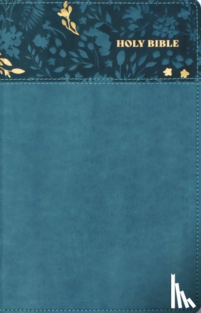 Zondervan - NASB, Personal Size Bible, Large Print, Leathersoft, Teal, Red Letter, 1995 Text, Thumb Indexed, Comfort Print