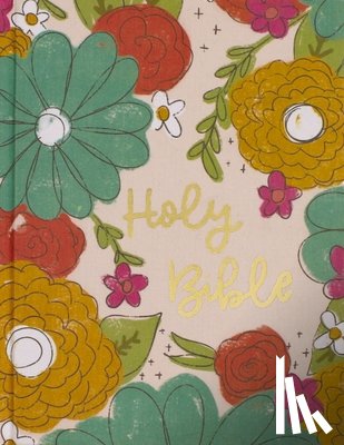 Zondervan, Zondervan - NIV, Artisan Collection Bible, Cloth over Board, Multi-Color/Floral, Red Letter, Comfort Print