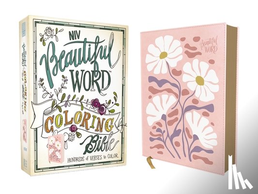 Zondervan - Niv, Beautiful Word Coloring Bible, Leathersoft, Pink: Hundreds of Verses to Color