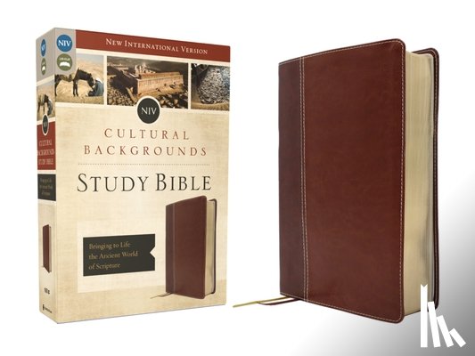 Keener, Craig S. - Niv, Cultural Backgrounds Study Bible (Context Changes Everything), Leathersoft, Brown, Red Letter: Bringing to Life the Ancient World of Scripture