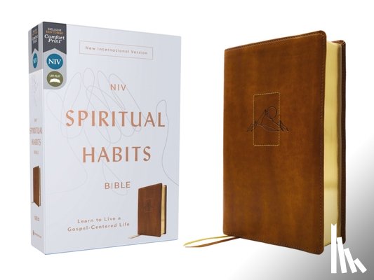 Carter, Joe - Niv, Spiritual Habits Bible, Leathersoft, Tan, Red Letter, Comfort Print: Learn to Live a Gospel-Centered Life