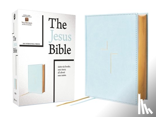 Zondervan, Zondervan - The Jesus Bible, NIV Edition, Leathersoft over Board, Blue, Comfort Print