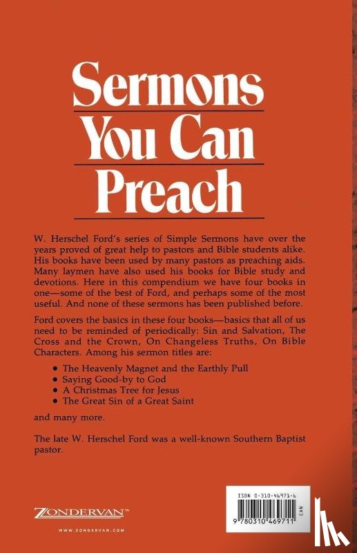 Ford, W. Herschel - Sermons You Can Preach