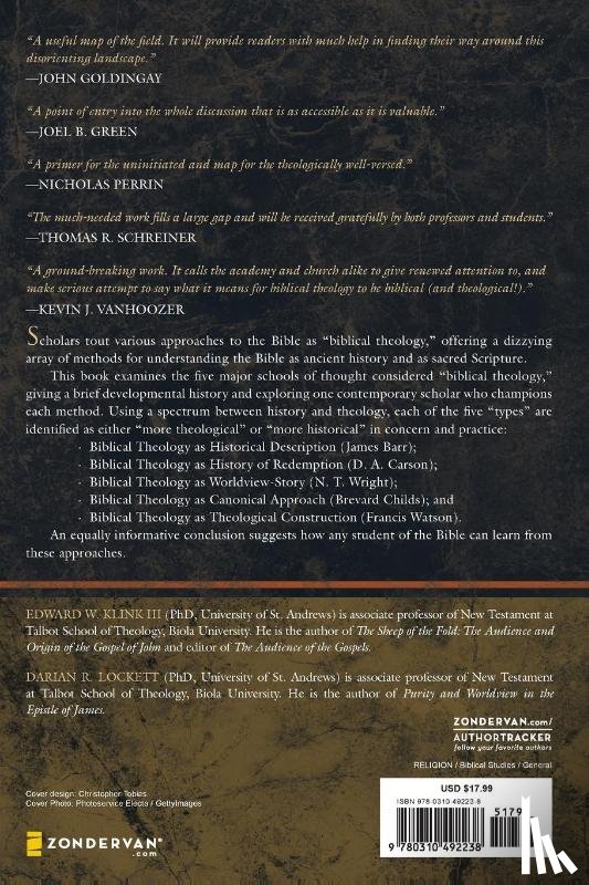 Klink III, Edward W, Lockett, Darian R. - Understanding Biblical Theology