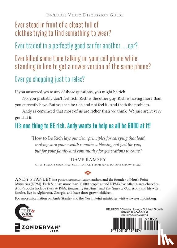 Stanley, Andy - How to Be Rich