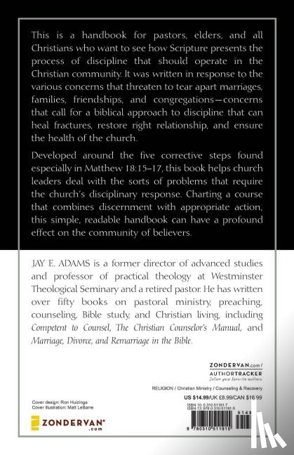 Adams, Jay E. - Handbook of Church Discipline