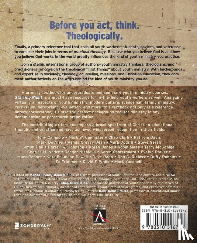 Zondervan - Starting Right