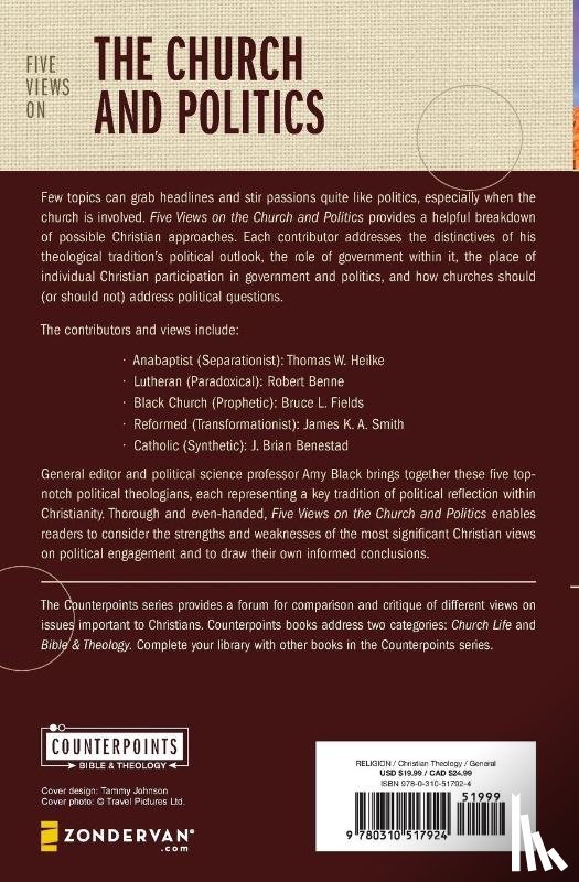 Amy E. Black - Five Views on the Church and Politics