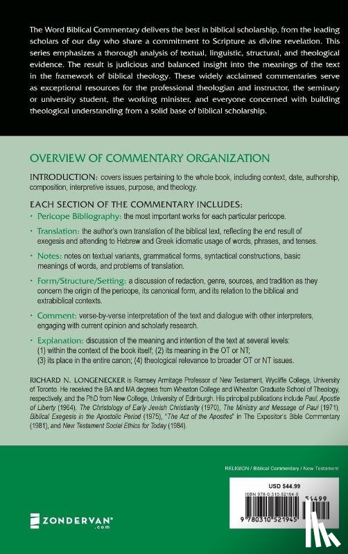Longenecker, Richard N. - Galatians, Volume 41
