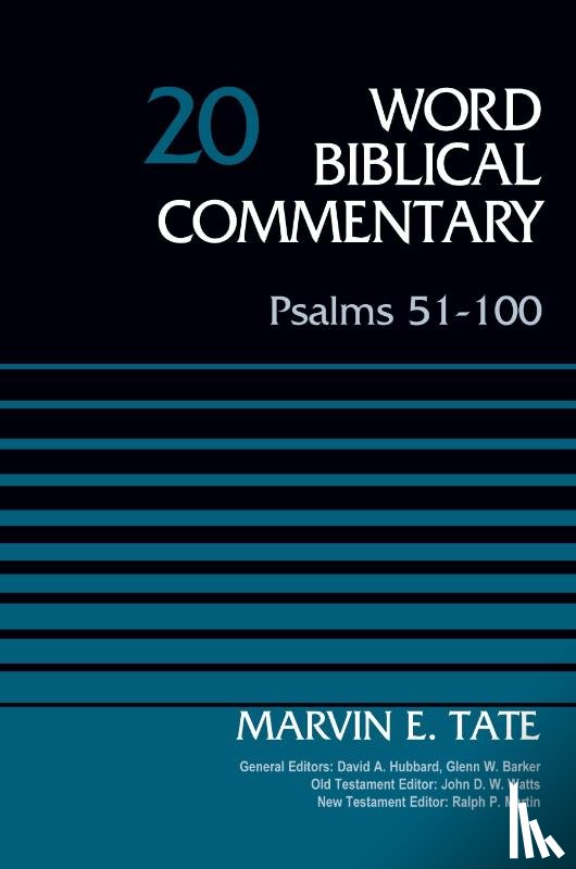 Tate, Marvin - Psalms 51-100, Volume 20