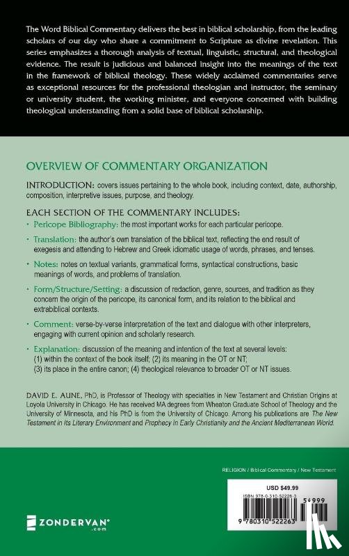 Aune, Dr. David - Revelation 17-22, Volume 52C