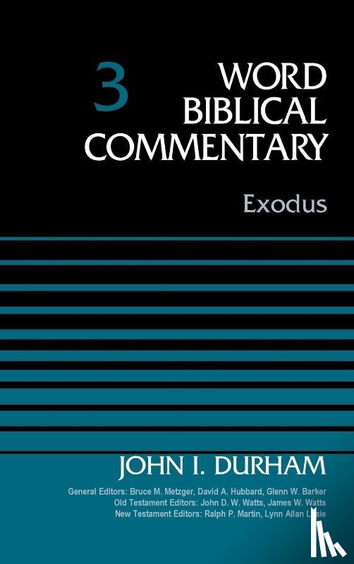 Durham, Dr. John I. - Exodus, Volume 3