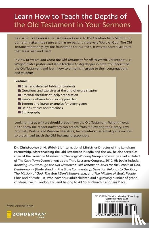 Wright, Christopher J. H. - How to Preach and Teach the Old Testament for All Its Worth