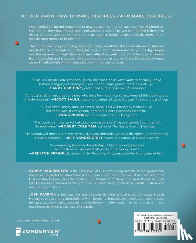 Harrington, Bobby, Patrick, Josh Robert - The Disciple Maker's Handbook