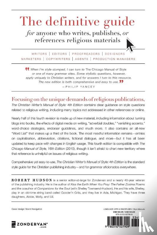 Hudson, Robert - The Christian Writer's Manual of Style