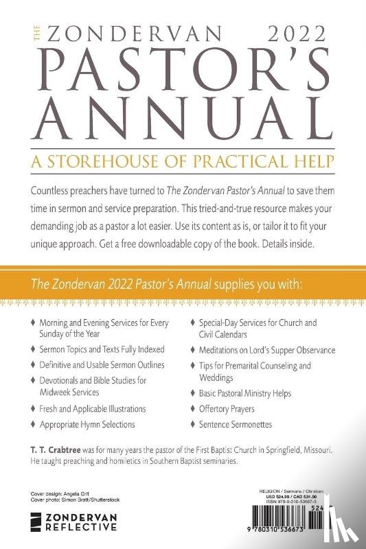 Crabtree, T. T. - The Zondervan 2022 Pastor's Annual