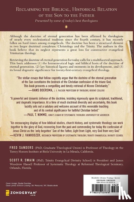  - Retrieving Eternal Generation